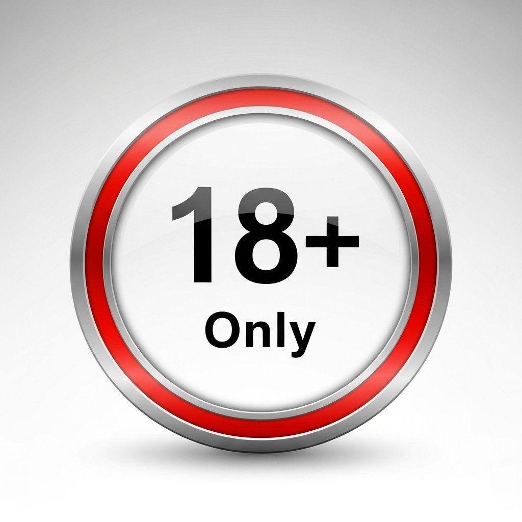 18+ Only Badge